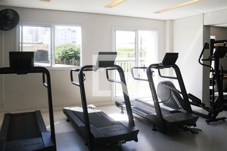 Área comum - Academia de apartamento para alugar com 1 quarto, 33m² em Brás, São Paulo