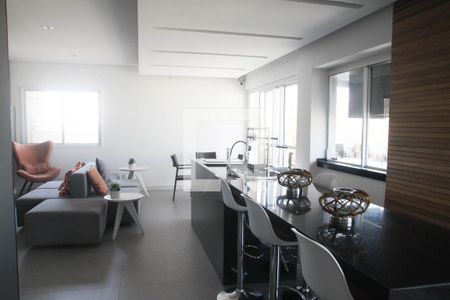 Área comum - Churrasqueira de apartamento para alugar com 1 quarto, 33m² em Brás, São Paulo