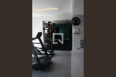 Área comum - Academia de apartamento para alugar com 1 quarto, 33m² em Brás, São Paulo