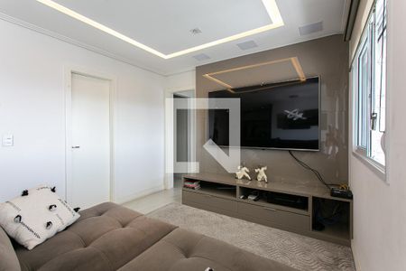 Sala de TV de apartamento à venda com 2 quartos, 83m² em Jardim Analia Franco, São Paulo