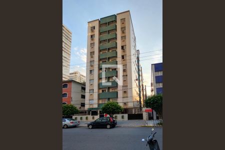 Fachada do Prédio de apartamento para alugar com 1 quarto, 48m² em Canto do Forte, Praia Grande