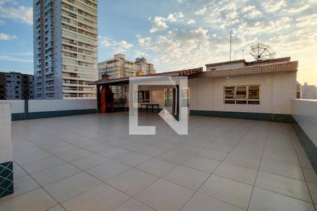 Área comum - Churrasqueira de apartamento para alugar com 1 quarto, 48m² em Canto do Forte, Praia Grande