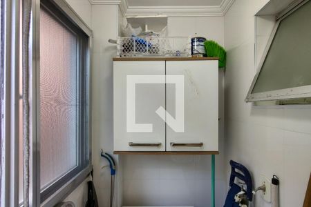 Área de Serviço de apartamento para alugar com 1 quarto, 48m² em Canto do Forte, Praia Grande