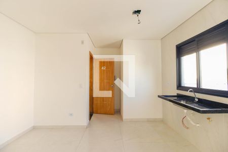 Sala e Cozinha  de apartamento para alugar com 2 quartos, 52m² em Chácara Santo Antônio (zona Leste), São Paulo