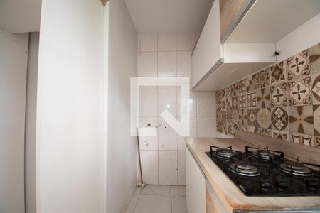 cozinha/lavanderia de apartamento à venda com 2 quartos, 54m² em Rio dos Sinos, São Leopoldo