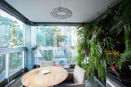 Varanda gourmet e Jardim vertical de apartamento para alugar com 4 quartos, 130m² em Dona Clara, Belo Horizonte