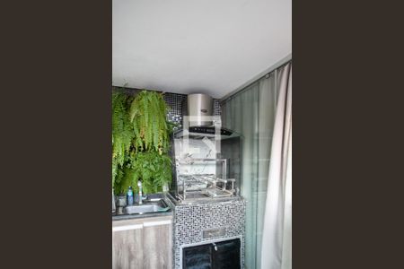 Varanda gourmet e Jardim vertical de apartamento para alugar com 4 quartos, 130m² em Dona Clara, Belo Horizonte