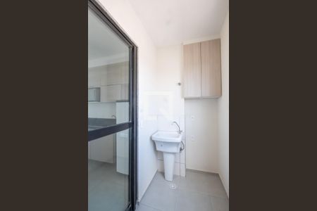 Sacada e Área de Serviço de apartamento para alugar com 1 quarto, 29m² em Bonfim, Osasco