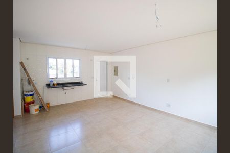 Sala e Cozinha de casa de condomínio para alugar com 2 quartos, 70m² em Vila Mazzei, São Paulo