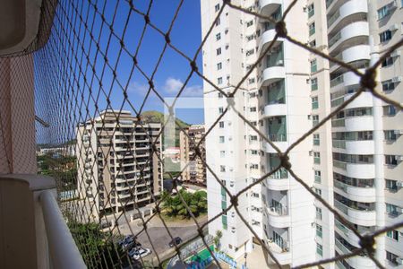 Vista da Varanda da Sala de apartamento à venda com 3 quartos, 82m² em Recreio dos Bandeirantes, Rio de Janeiro