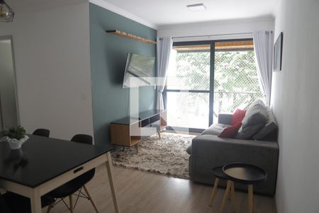 Sala de apartamento para alugar com 2 quartos, 70m² em Vila Clementino, São Paulo