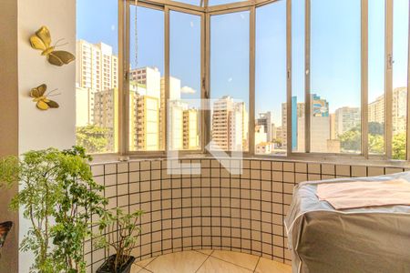 Varanda de apartamento à venda com 1 quarto, 50m² em Santa Cecilia, São Paulo