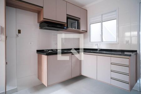 Cozinha  de apartamento para alugar com 2 quartos, 39m² em Jardim Maringa, São Paulo