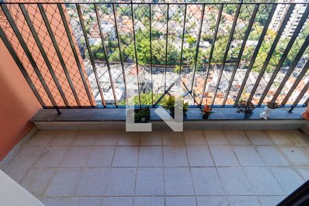 Varanda da Sala de apartamento para alugar com 3 quartos, 77m² em Jardim Caboré, São Paulo