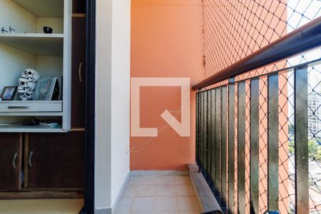 Varanda da Sala de apartamento para alugar com 3 quartos, 77m² em Jardim Caboré, São Paulo