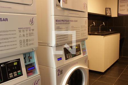 Studio à venda com 28m², 1 quarto e sem vagaLavanderia