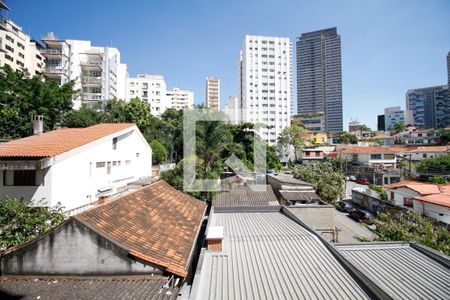 Vista da Varanda de kitnet/studio à venda com 1 quarto, 28m² em Jardim das Bandeiras, São Paulo