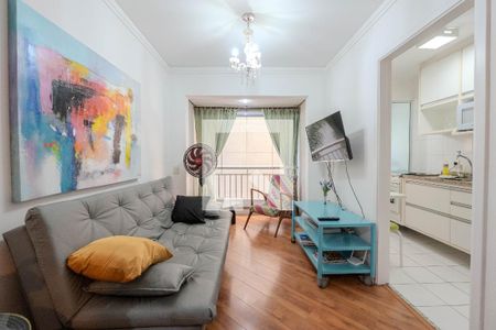 Sala de apartamento para alugar com 1 quarto, 35m² em Consolação, São Paulo
