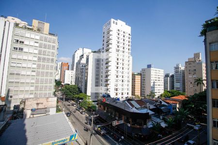 Vista da Varanda de apartamento para alugar com 1 quarto, 60m² em Jardins, São Paulo