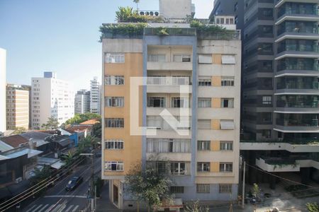 Vista da Sala de apartamento para alugar com 1 quarto, 60m² em Jardins, São Paulo