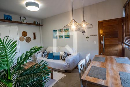 Sala de apartamento à venda com 3 quartos, 100m² em Humaitá, Rio de Janeiro