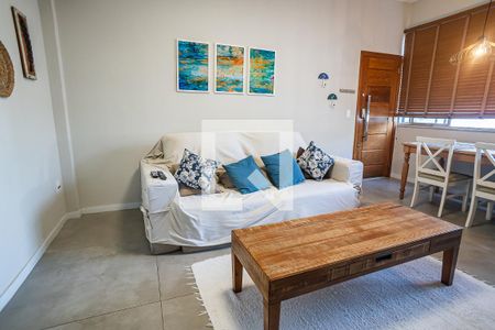 Sala de apartamento à venda com 3 quartos, 100m² em Humaitá, Rio de Janeiro