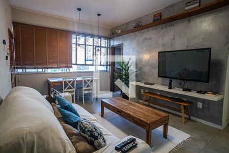 Sala de apartamento à venda com 3 quartos, 100m² em Humaitá, Rio de Janeiro