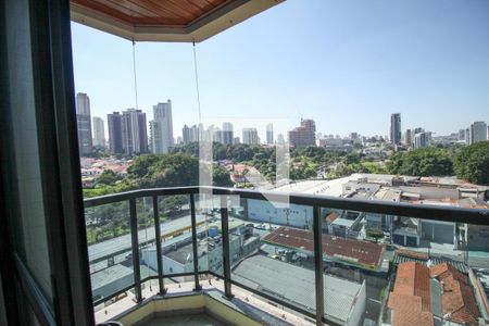 Varanda da sala  de apartamento à venda com 3 quartos, 95m² em Vila Regente Feijó, São Paulo