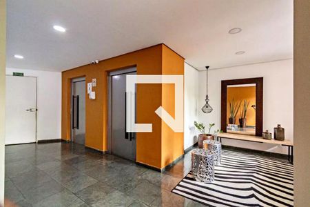 Apartamento à venda com 98m², 3 quartos e 2 vagasHall social