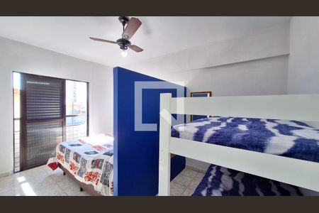 Quarto suíte de apartamento para alugar com 1 quarto, 50m² em Cidade Ocian, Praia Grande