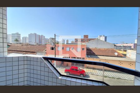 Sala / vista de apartamento para alugar com 1 quarto, 50m² em Cidade Ocian, Praia Grande