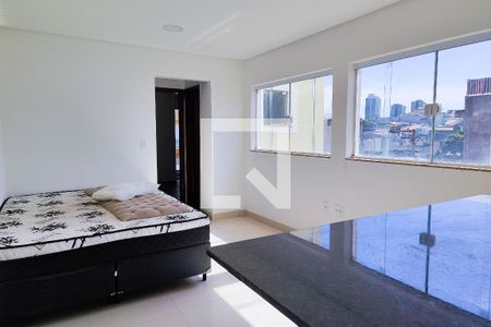 Sala de apartamento para alugar com 2 quartos, 94m² em Vila Camilopolis, Santo André