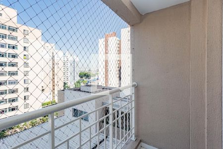 Varanda da Sala de apartamento para alugar com 2 quartos, 55m² em Jardim Celeste, São Paulo