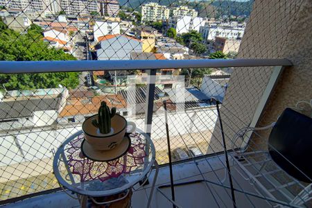 Varanda de apartamento à venda com 2 quartos, 52m² em Taquara, Rio de Janeiro
