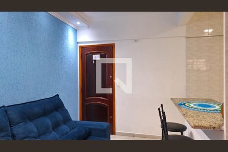 Sala de apartamento para alugar com 2 quartos, 50m² em Vila Tupi, Praia Grande