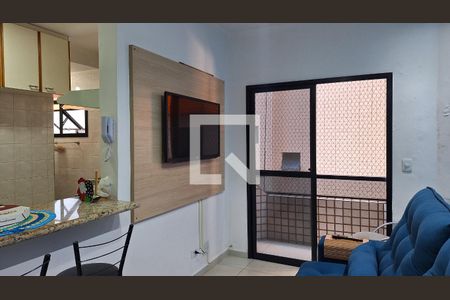 Sala de apartamento para alugar com 2 quartos, 50m² em Vila Tupi, Praia Grande