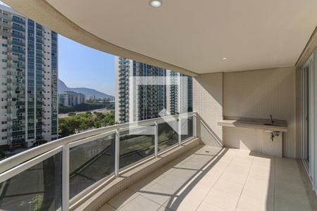 Sacada de apartamento à venda com 3 quartos, 110m² em Barra da Tijuca, Rio de Janeiro