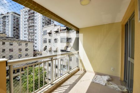 Varanda da Sala de apartamento para alugar com 3 quartos, 82m² em Méier, Rio de Janeiro