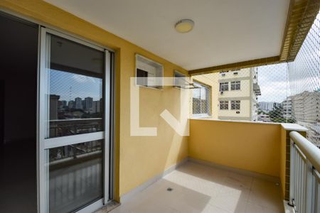 Varanda da Sala de apartamento para alugar com 3 quartos, 82m² em Méier, Rio de Janeiro