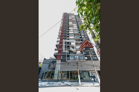 Apartamento para alugar com 24m², 1 quarto e 1 vagaFachada