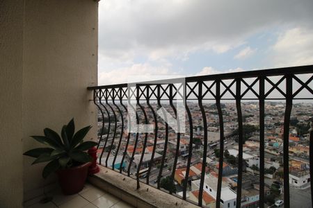 Sala - varanda de apartamento à venda com 3 quartos, 75m² em Vila Domitila, São Paulo