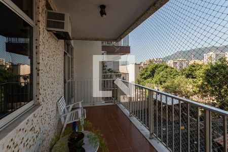 Varanda da Sala de apartamento à venda com 3 quartos, 128m² em Vila Isabel, Rio de Janeiro