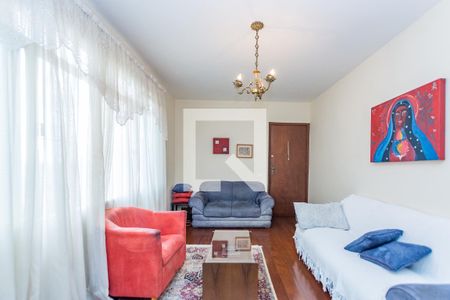 Sala 1 de apartamento à venda com 3 quartos, 97m² em Anchieta, Belo Horizonte