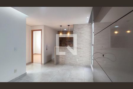 Sala de apartamento para alugar com 2 quartos, 48m² em Chácara Cotia, Contagem