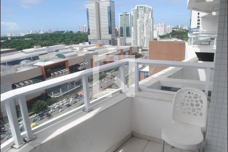 Varanda da Sala de apartamento para alugar com 2 quartos, 60m² em Caminho das Árvores, Salvador