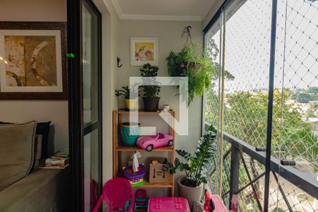 Varanda de apartamento para alugar com 3 quartos, 75m² em Chácara Inglesa, São Paulo