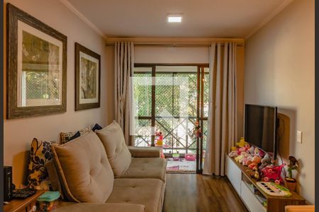 Sala de apartamento à venda com 3 quartos, 75m² em Chácara Inglesa, São Paulo