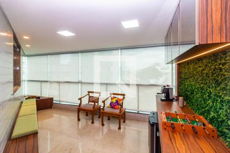 Sala de apartamento à venda com 3 quartos, 110m² em Liberdade, Belo Horizonte