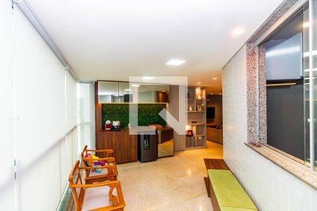 Sala de apartamento à venda com 3 quartos, 110m² em Liberdade, Belo Horizonte