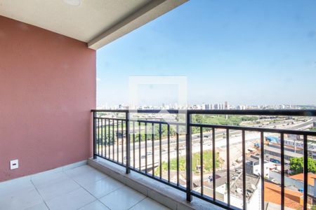 Varanda da sala de apartamento à venda com 2 quartos, 47m² em Ayrosa, Osasco